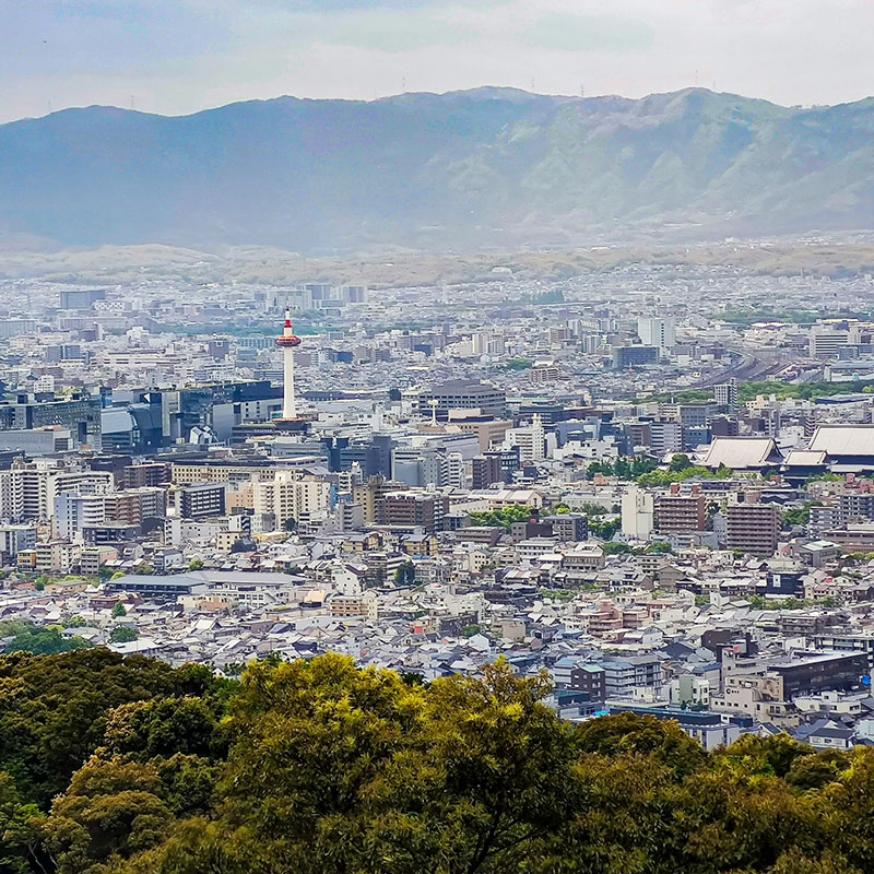 京都盆地の写真